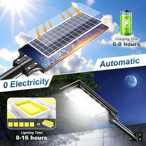 Wholesale China Manufacturers 1200W High Power Integrated ABS Waterproof Ip65 Led <b>Solar</b> Street <b>Light</b> with Sensor for Road - Product Image 4