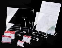 Support de menu NFC en acrylique et bois A3/A4/A5/A6, étanche, pour hôtel, café, bar, autocollant scannable par QR, usage public