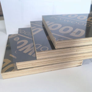 Thiết kế hiện đại <span class=keywords><strong>4x8</strong></span> ft 12mm 15mm 18mm đen WBP xây dựng không thấm nước ván khuôn phim phải đối mặt ván ép - Product Image 5