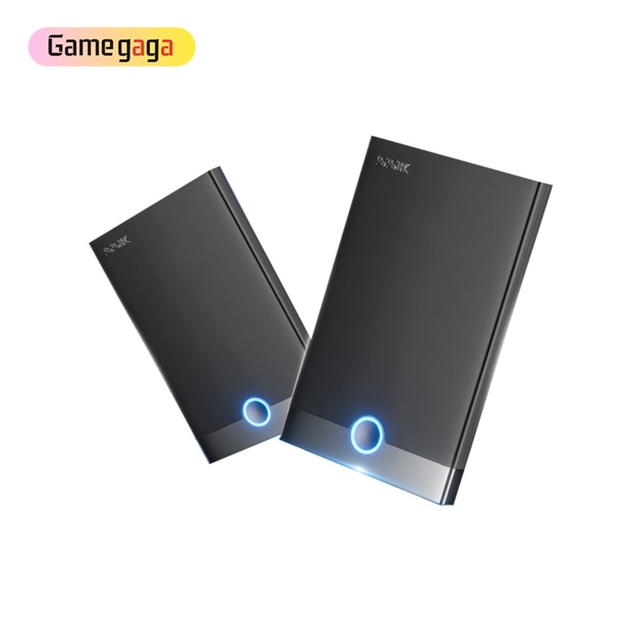 SHE090 500G HDD RETROBAT Portable External Hard Drive Wired for Retro Video Games (>50000 Games) PSP/PS2 Game Card PC Windows