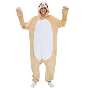 Nuevos pijamas de animales de dibujos animados de <span class=keywords><strong>perezosos</strong></span> para hombres y mujeres, para el hogar ropa bonita, traje de juego familiar - Product Image 2