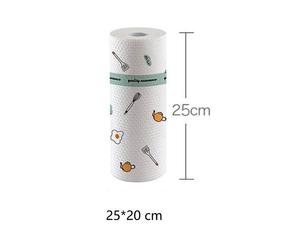 Serviette Non tissée jetable, 1 pièce, essuie-tout de cuisine, utile, en coton, chiffon de nettoyage, pour paresseux - Product Image 6