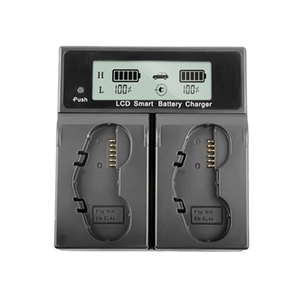 MH-26ชาร์จคู่สำหรับ <span class=keywords><strong>Nikon</strong></span> EN-EL18A EN-EL4a EN-EL4 EN-EL18สำหรับ Canon LP-E4 LP-E4N LP-E19แบตเตอรี่ DC พอร์ตสำหรับกล้อง - Product Image 1