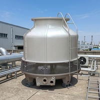 Menara Pendingin Plastik ZILLION Industrial ZL-150T untuk Ruang Server Pusat Data 150RT 528kW Bersertifikasi CE