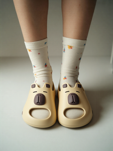 Chaussons de plage décontractés en EVA pour homme, avec logo personnalisé, faible MOQ, Capybara Chinelo, plateforme, salle de bain, plage, chaussons souples - Product Image 6