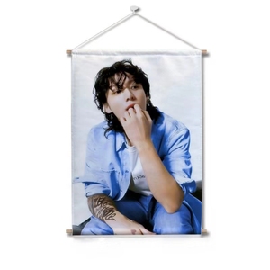 Bannière murale suspendue en tissu, design élégant, personnalisable, toutes couleurs, pour événements, à prix compétitif - Product Image 1