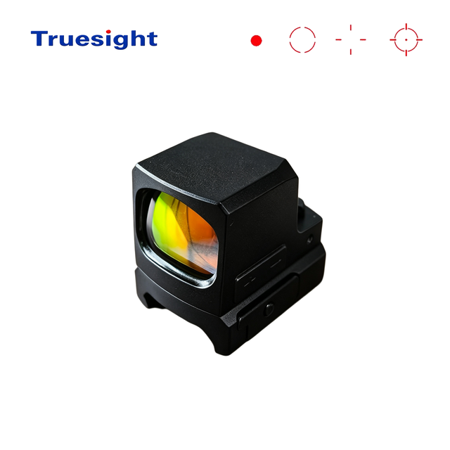 Compact Closed Red Dot Aspherical Lens Side Battery Micro Red Dot Sight IPX7 Waterproof