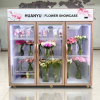 Réfrigérateur commercial à air refroidi pour l'affichage floral, spécialisé pour les fleuristes, refroidisseur floral viral pour la conservation de la fraîcheur