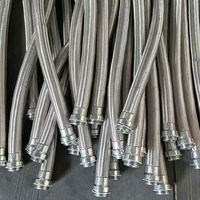 Fabrik-Großhandel Maßgefertigtes Wellrohr für Elektroinstallationen, Explosionsgeschütztes Geflochtenes Edelstahl-Flexrohr, Metallschlauch