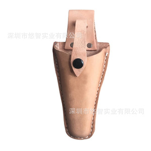 Customized leather pruning shears <b>case</b>, hairdressing scissors storage <b>case</b>, multi-functional <b>tool</b> bag - Product Image 1