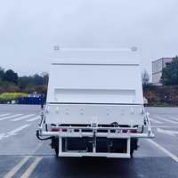 Camion compacteur de déchets électrique grande capacité BY-YS12000 12 tonnes, 12 m³, véhicule de collecte des ordures à chargement arrière EV, zéro émission