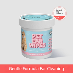 Lingettes de nettoyage <span class=keywords><strong>pour</strong></span> les yeux, les oreilles et les dents des animaux domestiques, doigts nettoyants 3-en-1 jetables <span class=keywords><strong>pour</strong></span> chiens et chats, élimination des taches de larmes et de la cire - Product Image 4