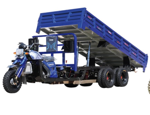 Truk Kargo Roda Tiga Berbahan Bakar dengan Mesin 350cc Heavy King Truk Penarik Roda 9 Bermotor - Product Image 3