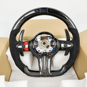 Volante de Fibra de Carbono LED Personalizado para <span class=keywords><strong>BMW</strong></span> F01 F06 F10 F11 F15 F20 F22 F30 F32 F33 F34 F31 F36 M3 F80 M4 F82 M5 F90 - Product Image 1
