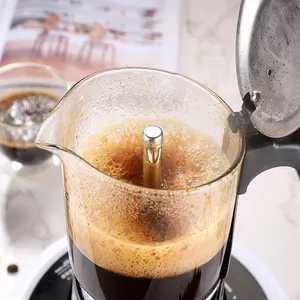 Seecin 350ml Moka Pot Stainless Steel Specialized High-pressure Extraction Of Coffee Espresso Moka Pot