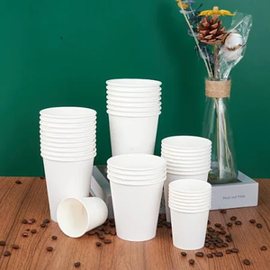 Small Cup Customizable Disposable Double Wall <b>Coffee</b> Cups With Lids Paper Material for Hot Drinks - Product Image 5
