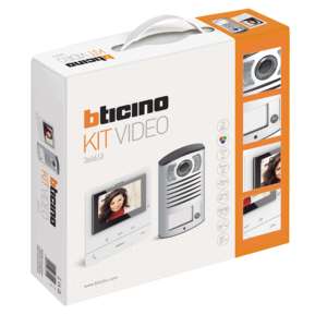 Kit Vidéo Bticino 364613, Vidéophone avec Écran LCD, Clavier IP54, Filaire, Électrique - Product Image 1