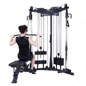 Máquina Smith Multifunción de Alta Calidad para Gimnasio, Rack de Sentadillas y Halterofilia, Equipo de Fitness de Acero Reforzado, Modelo USA Mairun Negro - Product Image 3