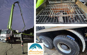 Bombas de hormigón usadas montadas en camión para construcción 2020, con pluma de 56m, 59m, 62m, 63m, componentes principales: motor y propulsor - Product Image 5