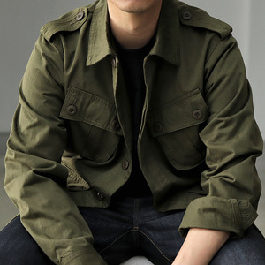 Commercio all'ingrosso della fabbrica autunno <span class=keywords><strong>giacca</strong></span> da uomo con risvolto Standard da esterno manica lunga <span class=keywords><strong>stile</strong></span> giapponese M65 - Product Image 2