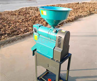 Nouvelle petite batteuse de grains de café frais commerciale/décortiqueuse de café manuelle/machine à éplucher le cacao