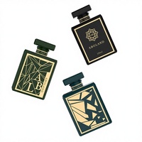 Flacon de parfum vide avec emballage boîte, flacon de parfum Aboland, flacon de parfum arabe Maison