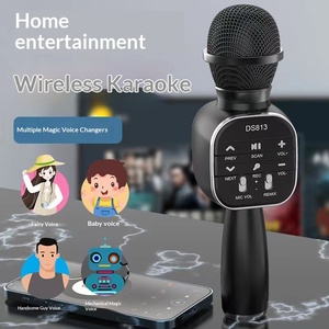 Teléfono Móvil de Entretenimiento con Audio Integrado para Niños, Karaoke DS813 5.0 con Micrófono de Condensador - Product Image 4