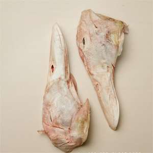 पालतू पशु स्नैक्स, बिल्ली, कुत्ते के दांत पीसने और सफाई प्रशिक्षण, फ्रीज-सूखे बत्तख के सिर का इलाज - Product Image 4