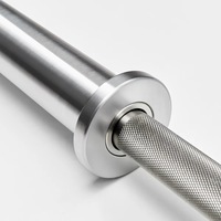 Barre de musculation Samtek en acier inoxydable pour compétition, idéale pour les squats, les développés couchés et les soulevés de terre