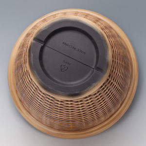 Étagère à <span class=keywords><strong>plantes</strong></span> en <span class=keywords><strong>plastique</strong></span> effet rotin écologique avec trou de drainage, emballage prêt <span class=keywords><strong>pour</strong></span> les programmes de centres de jardinage - Product Image 2