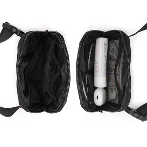 Sac banane multifonctionnel unisexe pour le sport, sac bandoulière, sacoche de téléphone portable pour activités de plein air et course à pied, motif tendance - Product Image 6