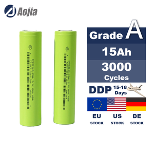 Aojia 32140 15Ah 3.2V 円筒形LiFePO4バッテリー 1C/3C放電 3000サイクル -30～50℃ 電気自動車 太陽光発電蓄電 - Product Image 1