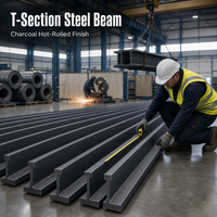 Poutre en T ASTM A106/A53/A36 Q235B Q345B Q355B – Profilé métallique structurel pour charpente de bâtiment et fabrication