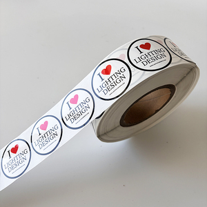 Etiquetas Adhesivas <span class=keywords><strong>de</strong></span> Vinilo Impermeables con Logotipo Personalizado al Mejor Precio, Etiquetas en Rollo Laminadas Brillantes y Mate para Uso en Embalaje - Product Image 1