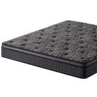 Matelas à ressorts ensachés individuels en mousse à mémoire de forme de 22-30 cm, soulagement de la pression avec soutien lombaire et des épaules renforcés