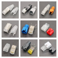 Protector de Cable Ethernet RJ45 Hembra de Plástico Suave PVC YBO SR8P05, Cat5e/Cat6a/Cat7 UTP/STP, Color Personalizado, CE