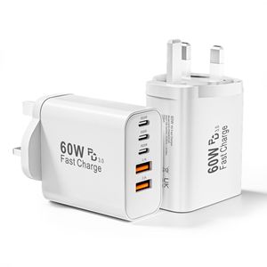 สินค้าอีคอมเมิร์ซข้ามพรมแดนยอดนิยม: ที่ชาร์จมาตรฐานอังกฤษ PD60W ได้รับการรับรอง UKCA ใช้ได้กับ Samsung และ Apple 30W - Product Image 1