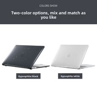 Étui de protection en plastique Shine Star pour MacBook Pro & Air 13 pouces/14 pouces, coque pour ordinateur portable, fabriqué en Chine