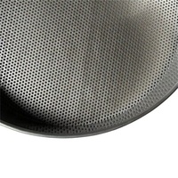Tamis de sol de jardinage en acier inoxydable de 12 pouces 300mm de diamètre perforé 1mm-10mm Tamis de test de trou Traitement de soudage