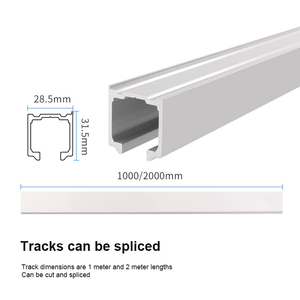 Chất lượng cao gấp đôi phụ kiện trượt Hệ thống phần cứng cho cơ chế nội bộ Bifold Closet cửa tủ sửa chữa Kit - Product Image 5