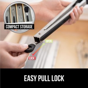 Kẹp Thức Ăn Nhà Bếp Bằng Thép Không Gỉ Có Độ Bám Tốt Chịu Nhiệt Để Nấu Nướng - Product Image 5