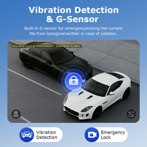 Cámara de Seguridad para Auto SECTEC 2026, Detección de Radar de Estacionamiento 24/7, Lente de Visión Nocturna, Aplicación UBOXPRO, Grabación Continua, Control, Grabadora - Product Image 4
