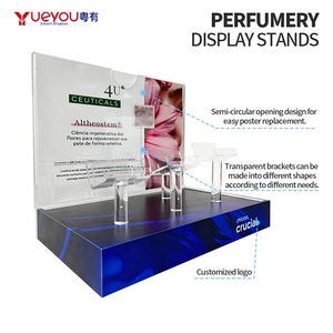 Support d'affichage cosmétique en acrylique moderne à motif personnalisé en usine, attrayant, pour comptoir de borne d'arcade - Product Image 3