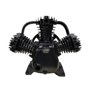 Cabeza de Cilindro de Motor de Gasolina APCOM V-Twin con Aletas de Enfriamiento y Conexión de Manguera para Compresor de Aire - Product Image 2