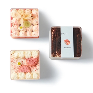 Chất Lượng Cao Bền Trong Suốt Acrylic Hình Chữ Nhật Pastry Hộp Ngọt Ngào Tiramisu Món Tráng Miệng <span class=keywords><strong>Container</strong></span> Bao Bì Cho Đường Lưu Trữ - Product Image 4
