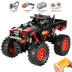 MOULD <span class=keywords><strong>KING</strong></span> 18002 Auto RC Tecnica Giocattolo per Ragazzi Blocchi da Costruzione Auto Fuoristrada Telecomandata Buggy da Arrampicata su Terreno Regalo - Product Image 5