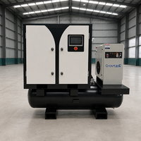 Compresseur industriel QYON 32-88cfm 7.5kw 10HP 10kw 15HP 15kw 20HP Compresseurs d'air à vis intégrés 220V 460V 60HZ