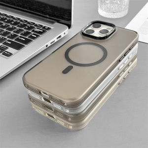 Matte điện thoại từ trường hợp đối với <span class=keywords><strong>iPhone</strong></span> 16 Pro cứng PC máy ảnh đứng điện thoại trường hợp đối với <span class=keywords><strong>iPhone</strong></span> 12 13 14 15 16 17 - Product Image 6