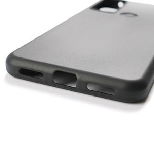 Custodia nera opaca custodia morbida in Silicone TPU per Cover posteriore per Alcatel <span class=keywords><strong>TCL</strong></span> <span class=keywords><strong>30</strong></span> XL (T701DL) - Product Image 5