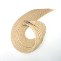 Extensions de cheveux naturels ultra-fines en cheveux humains bruts, extensions en K-Tip, Fan-Tip et Y-Tip, cuticules intactes, pour salons et femmes